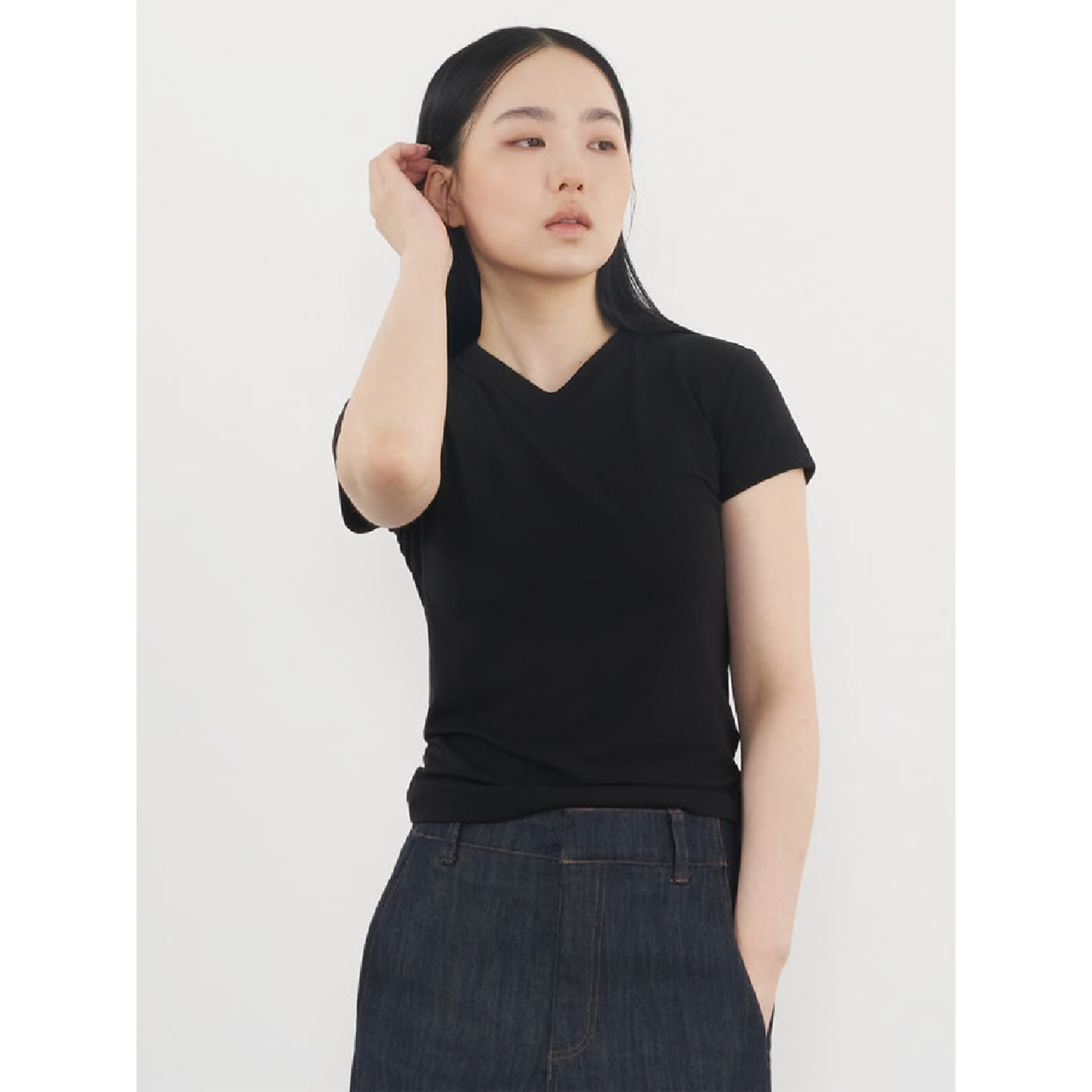 CHOIR Logo Tee V領品牌短Tee [WLTS01]