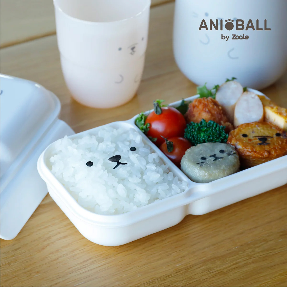 CB JAPAN Aniball 400ml 分格便當盒
