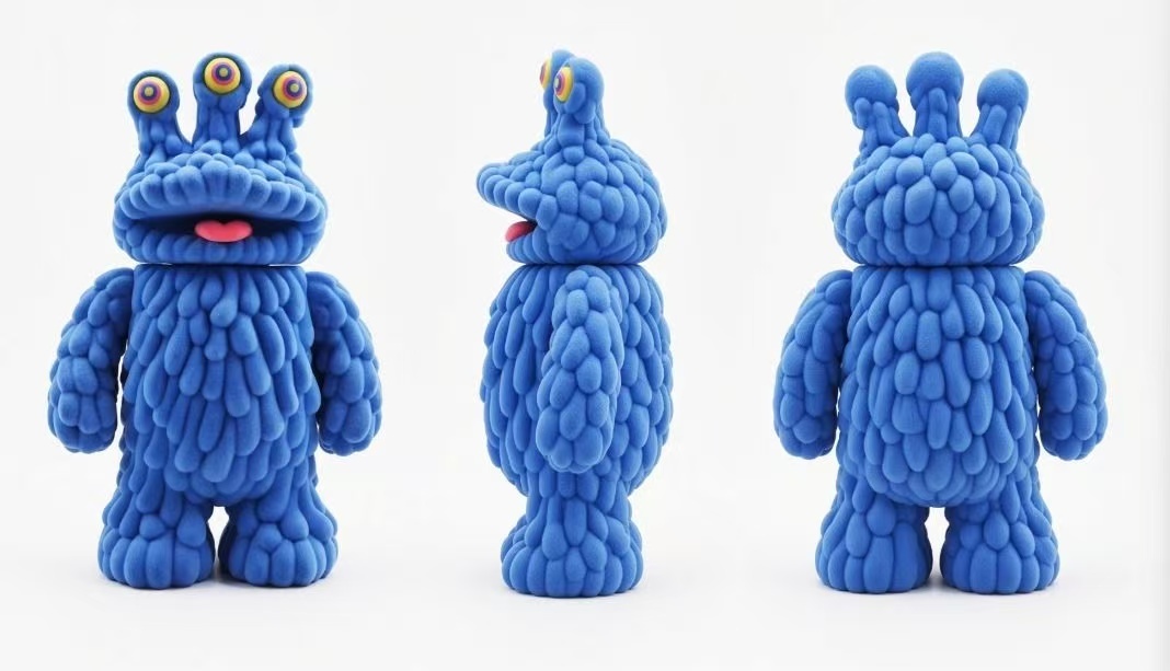 Apportfolio Takuma Fujisaki Sofubi 24cm JOG BLUE VELVET