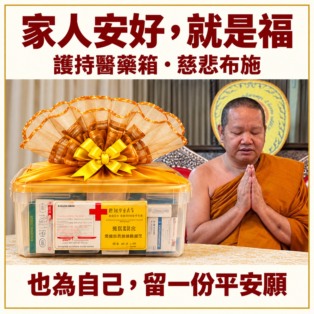 護持醫藥箱|願家人安好,也願您照顧好自己。
