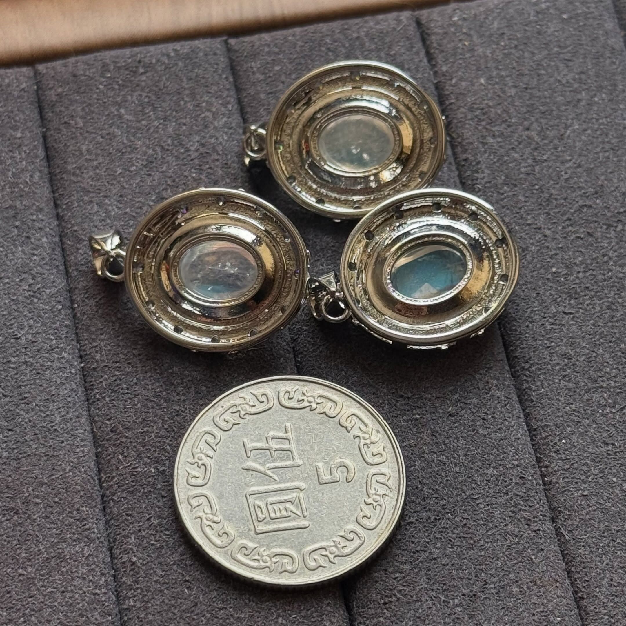 [原石] 月光石 項鏈吊墜