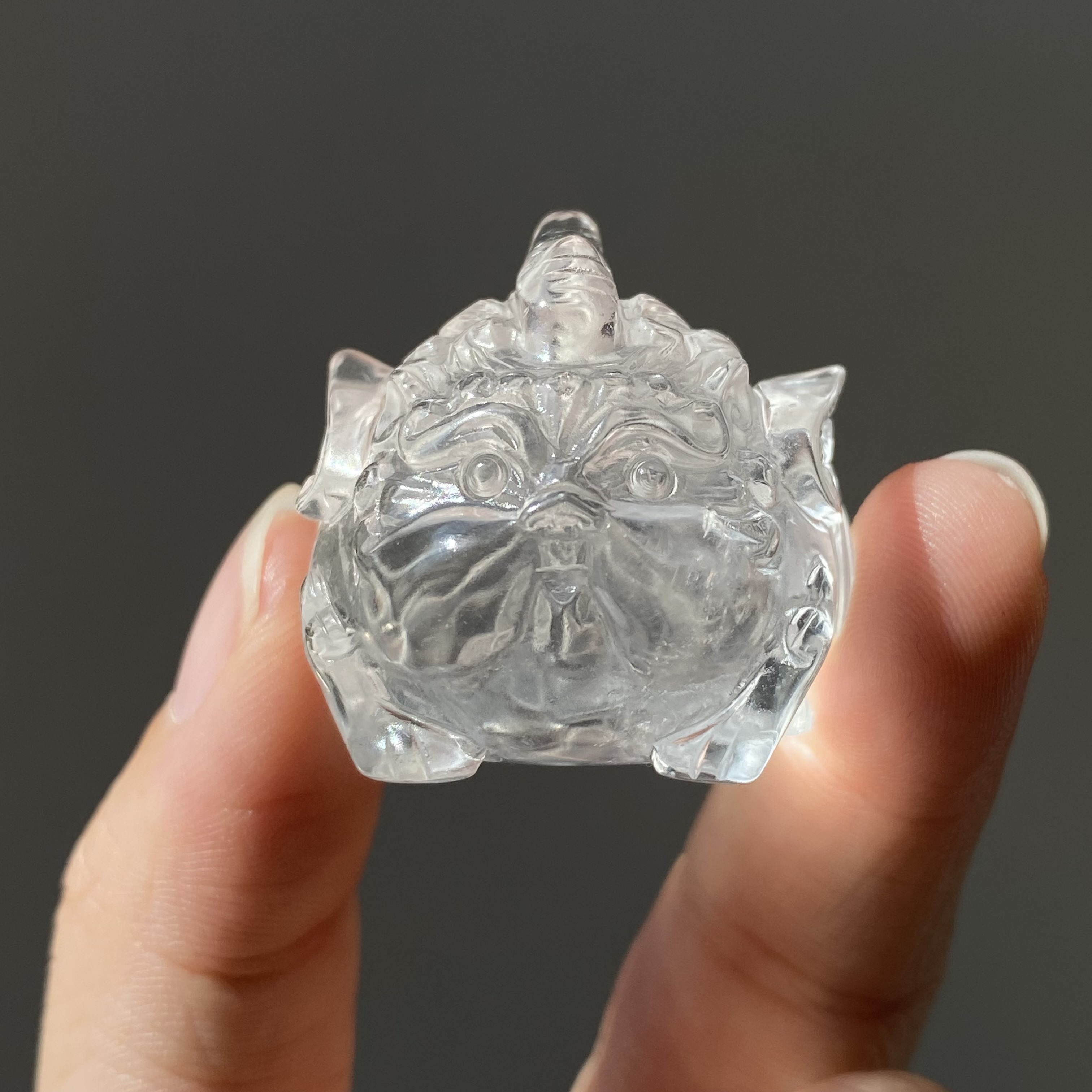 白水晶貔貅