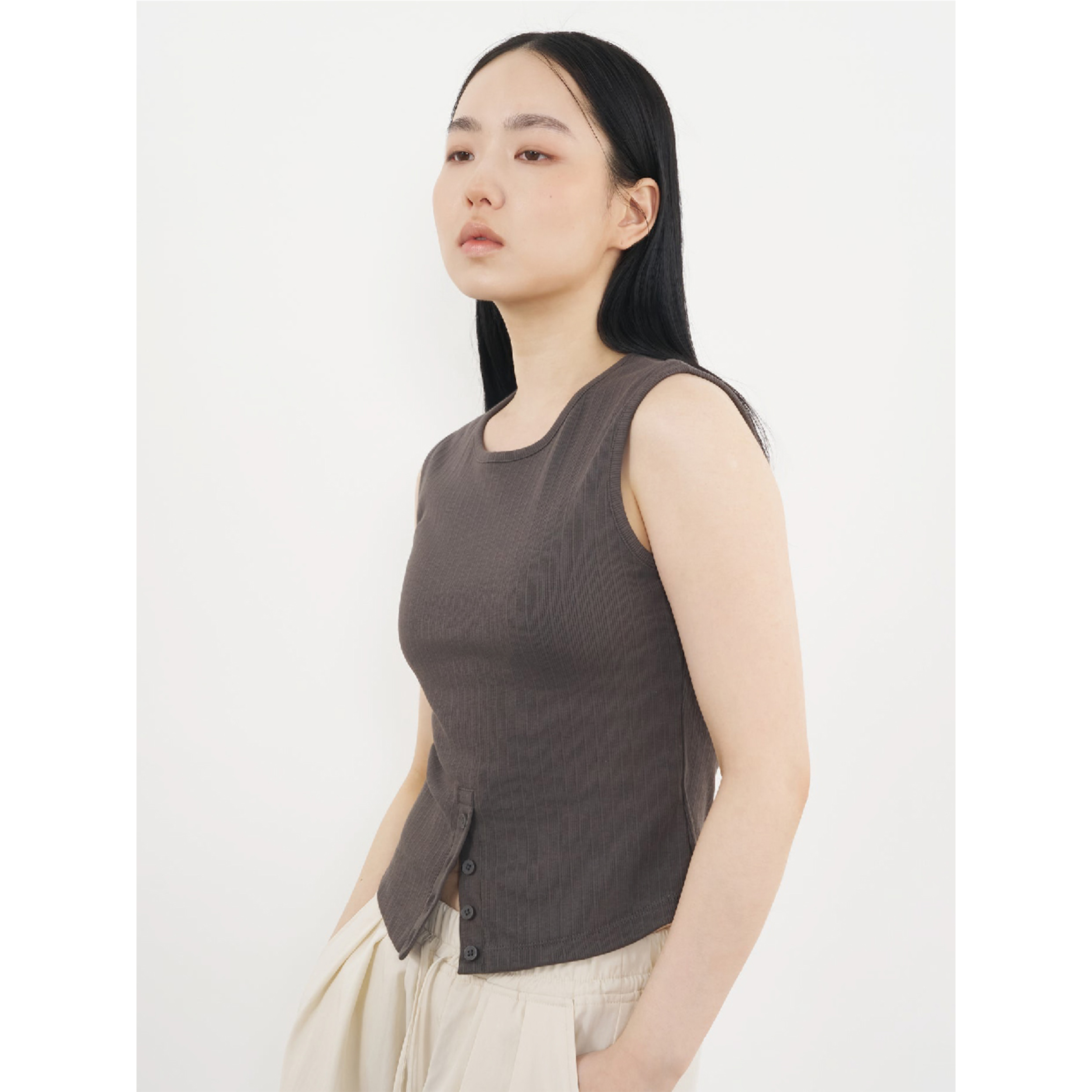 CHOIR Rib Henley Tank 羅紋亨利背心 [WRHT01]
