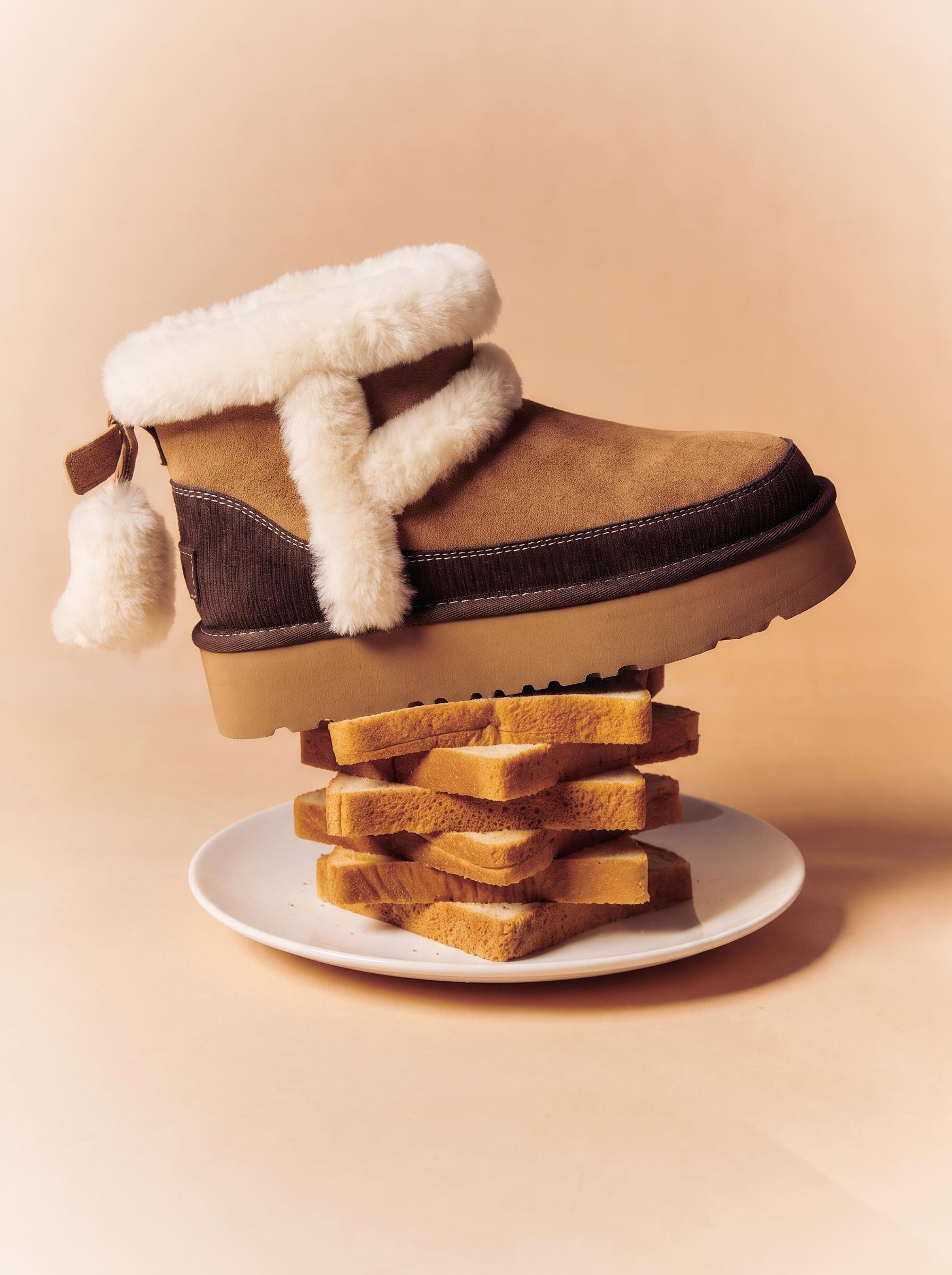 【2色入】UGG Ozlana 26AW Cookie Collection Cookie Mini Platform