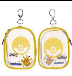 Pokemon PVC Pouch 透明公仔痛袋 （比卡超）