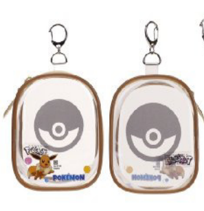 Pokemon PVC Pouch 透明公仔痛袋 （伊貝）