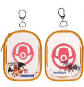 Pokemon PVC Pouch 透明公仔痛袋 （噴火龍）
