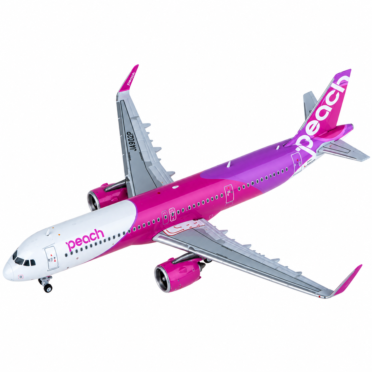 JC wings 1/400 樂桃航空 A321neo JA902P 標準塗裝