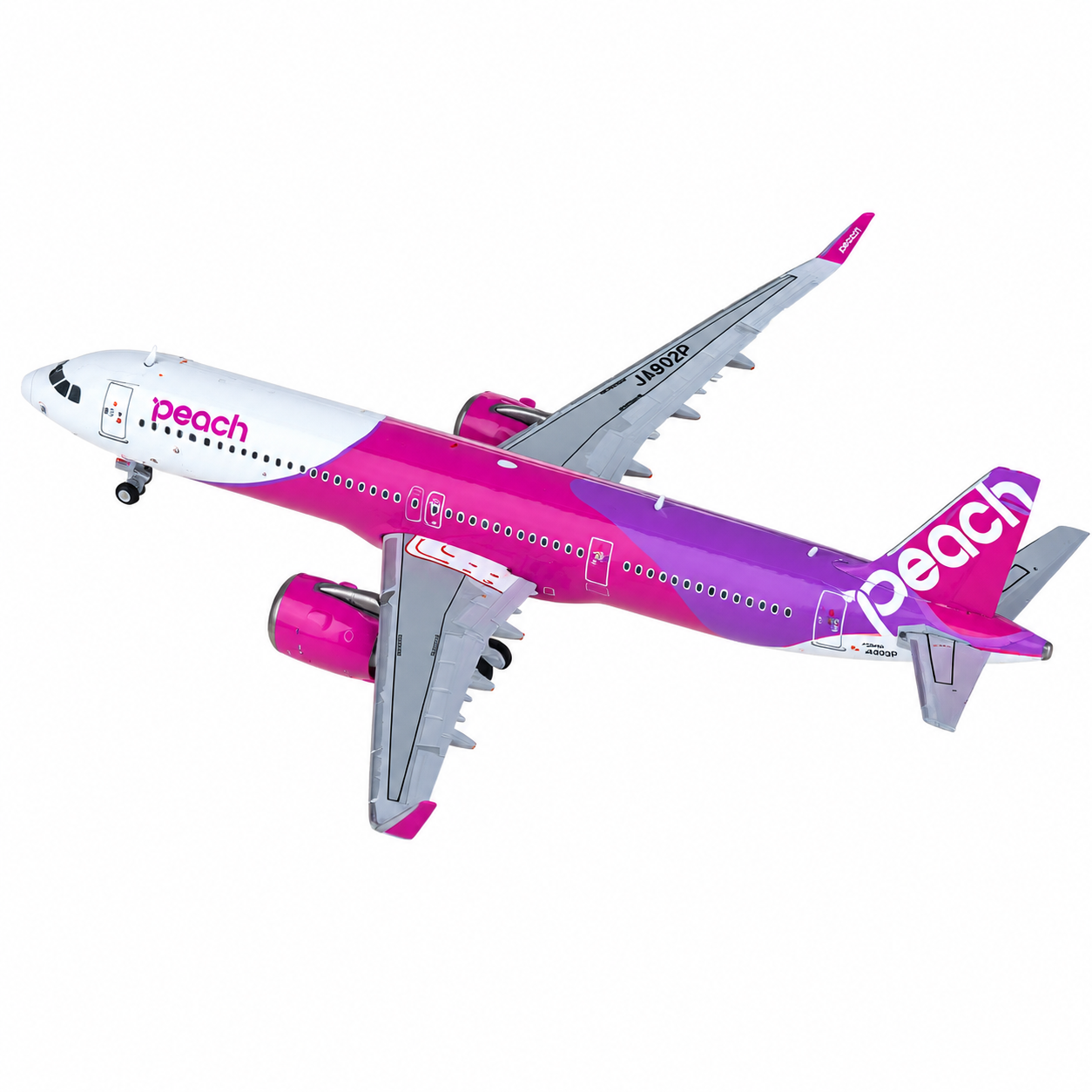 JC wings 1/400 樂桃航空 A321neo JA902P 標準塗裝