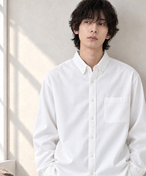 日本 mono-mart Oxford Button Down Shirt [sh1816]