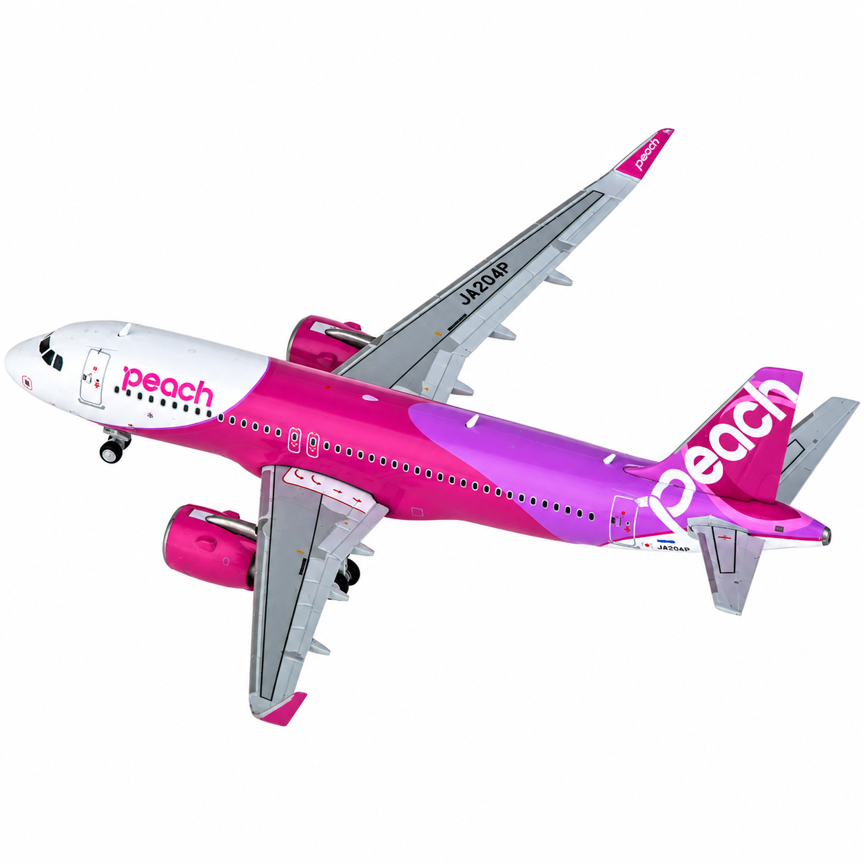 JC wigs 1/400 樂桃航空 A320neo JA204P 標準塗裝