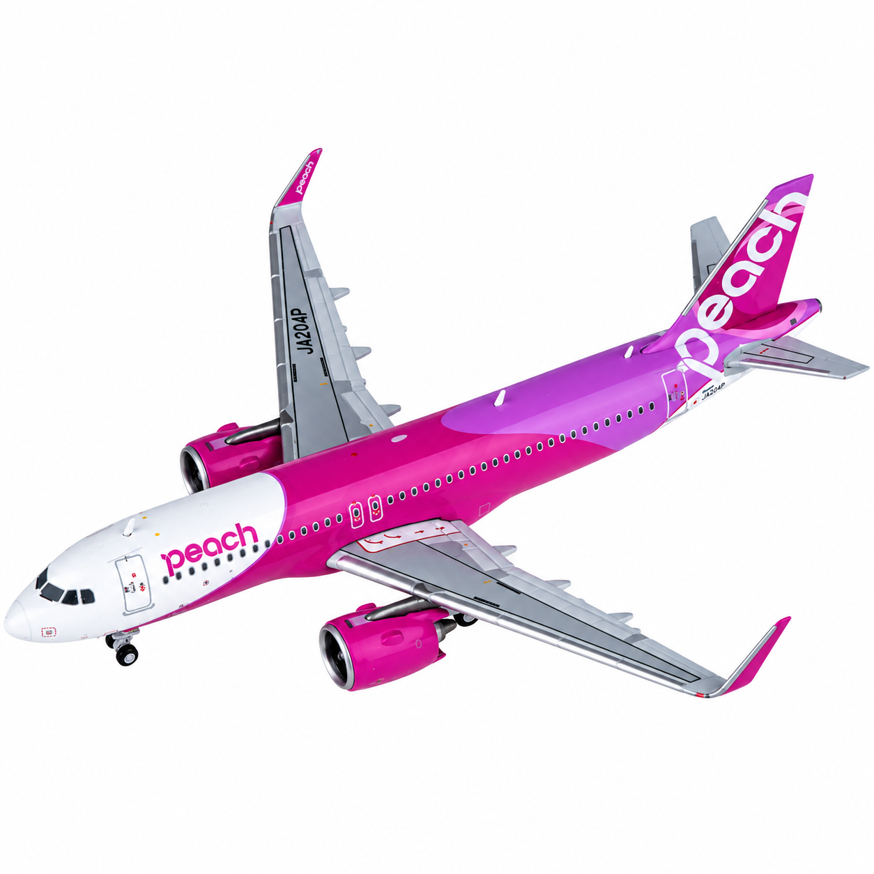 JC wigs 1/400 樂桃航空 A320neo JA204P 標準塗裝