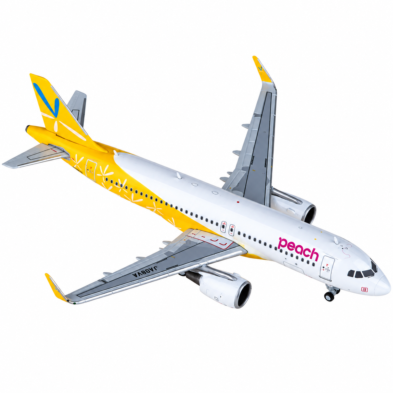 JC wings 1/400 樂桃航空 A320-200  JA08VA 飛往奄美塗裝