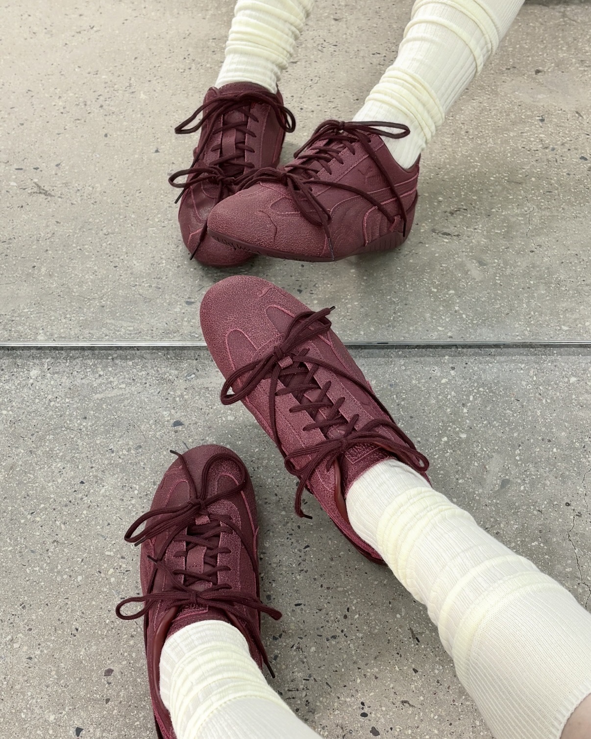 ROSÉ X PUMA SPEEDCAT VTG "BURGUNDY" 勃根地紅 酒紅 復古 刷舊 仿舊 聯名款 朴彩英 女鞋 410911-01 / 調貨