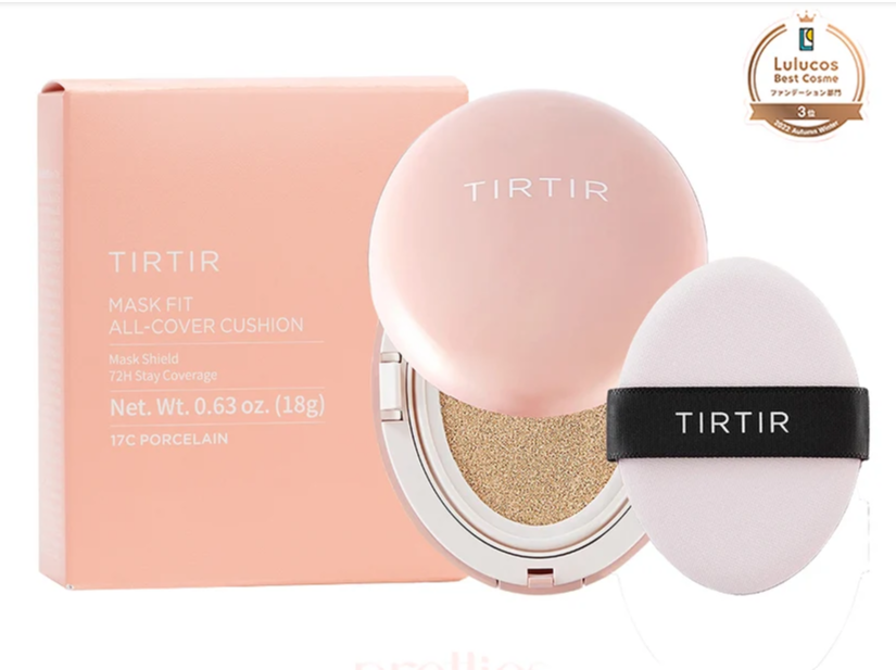TIRTIR 持久定妝完美遮瑕氣墊粉底 SPF50+ PA+++ (粉盒)18g (17C)  現貨