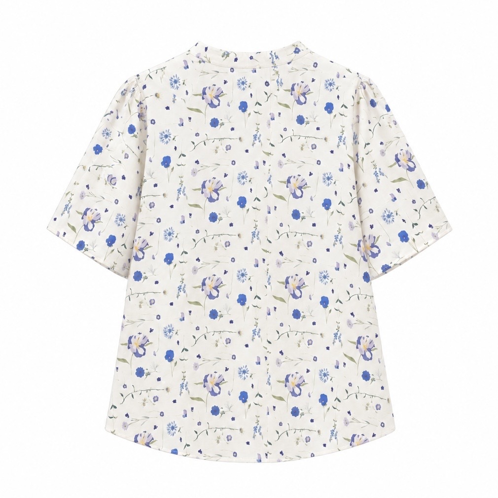 Liberty Iris小花BLOUSE