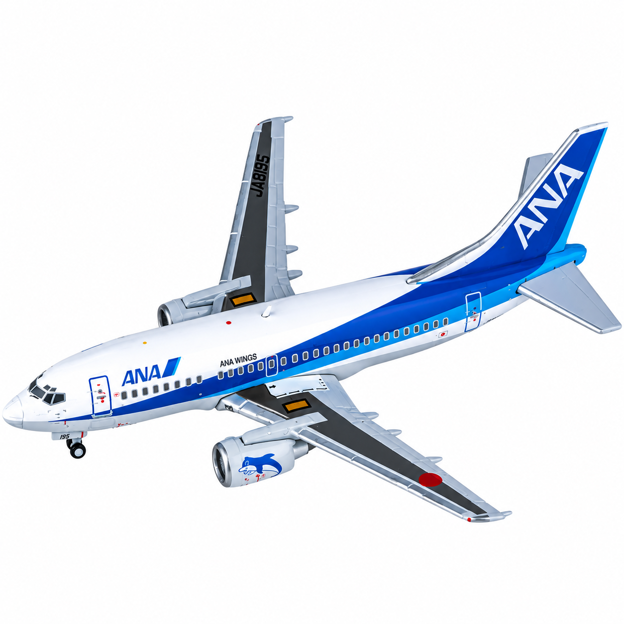 JC wings 1/400 全日空 波音737-500 JA8195 海豚
