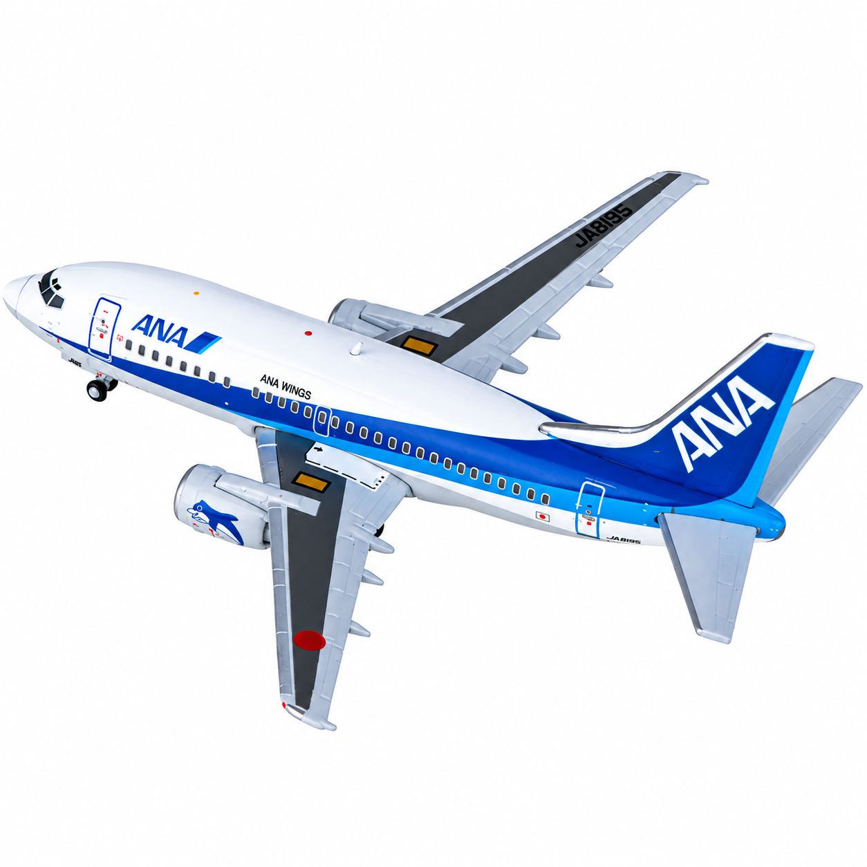 JC wings 1/400 全日空 波音737-500 JA8195 海豚