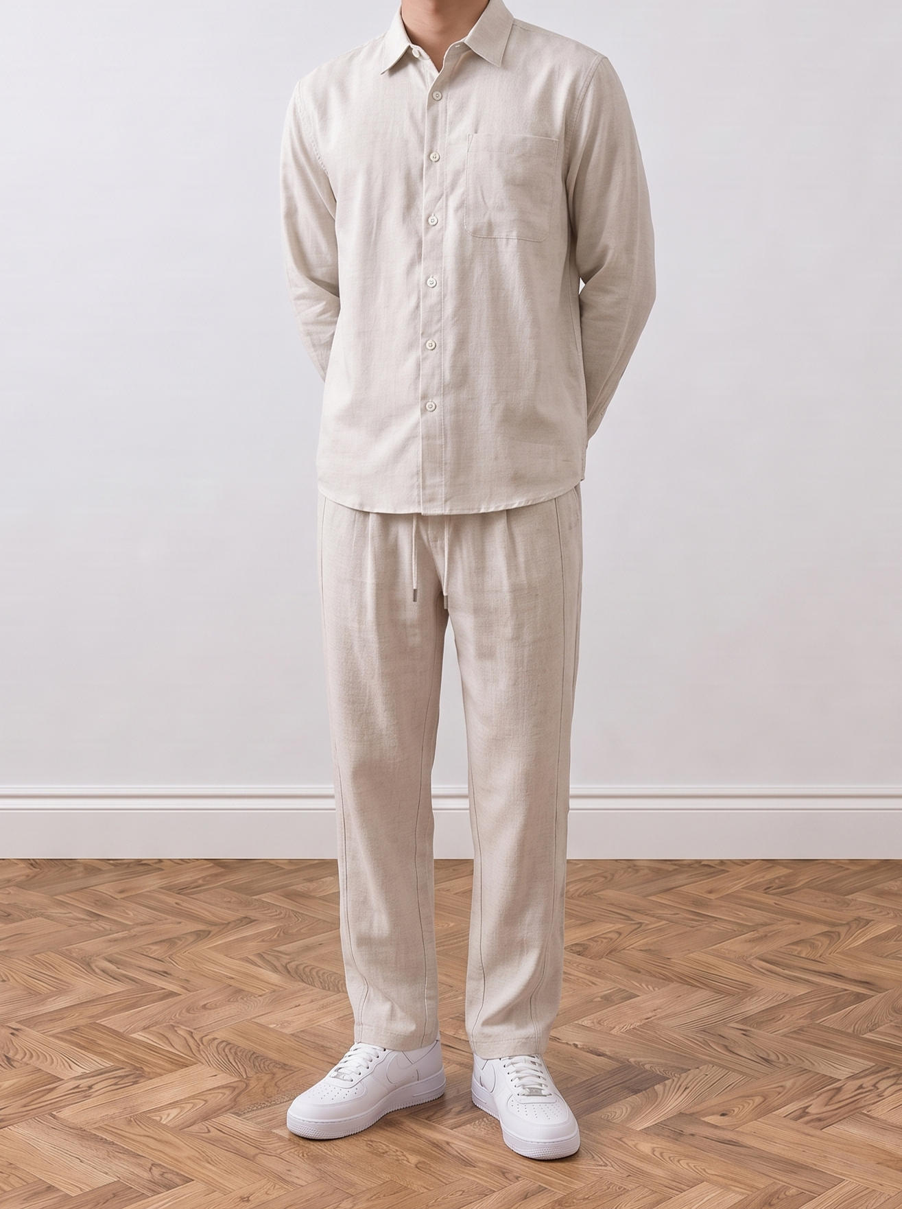 [1atm]  LUXE Linen Pants project-074 design™ by 1atm