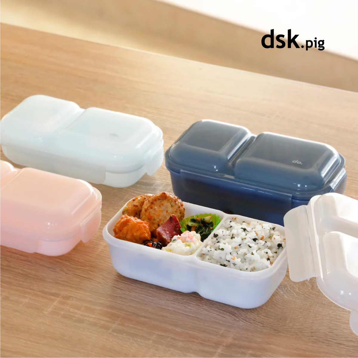 CB JAPAN dsk.pig 400ml / 600ml 分格飯盒