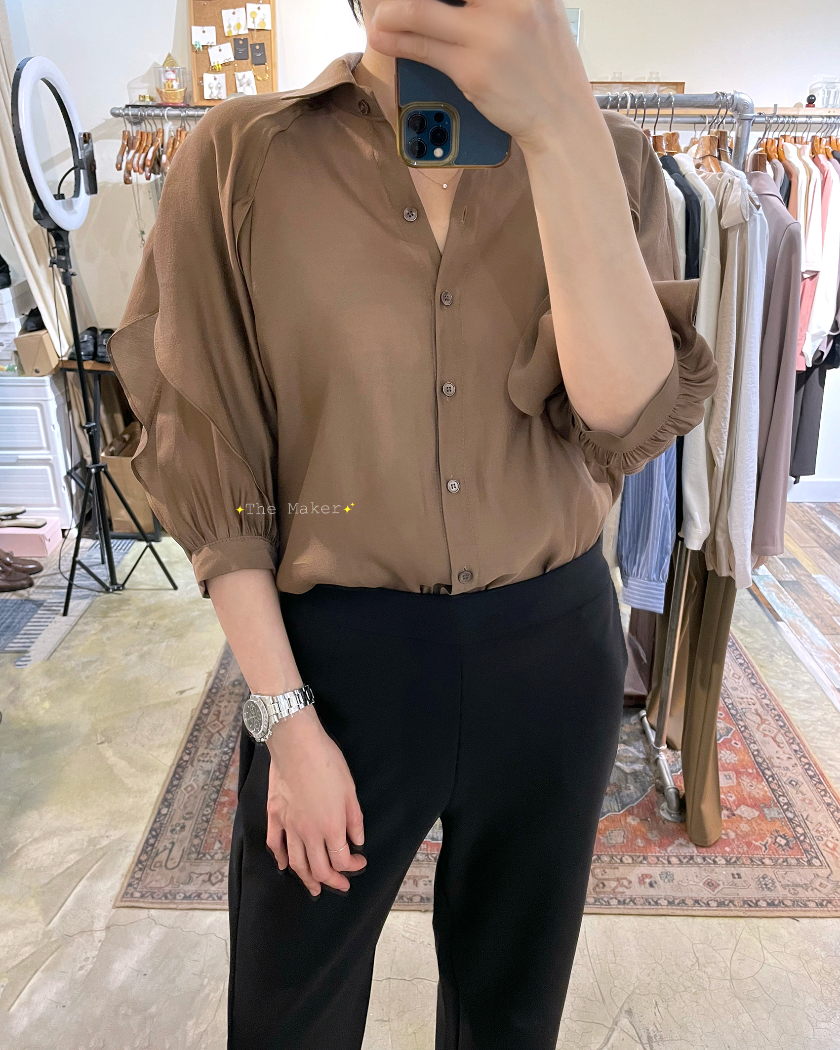 💓 浪漫風Ruffle 袖Top 💓
