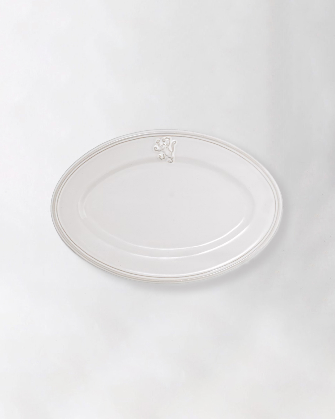Malta 28cm Oval Plate white｜studio m'