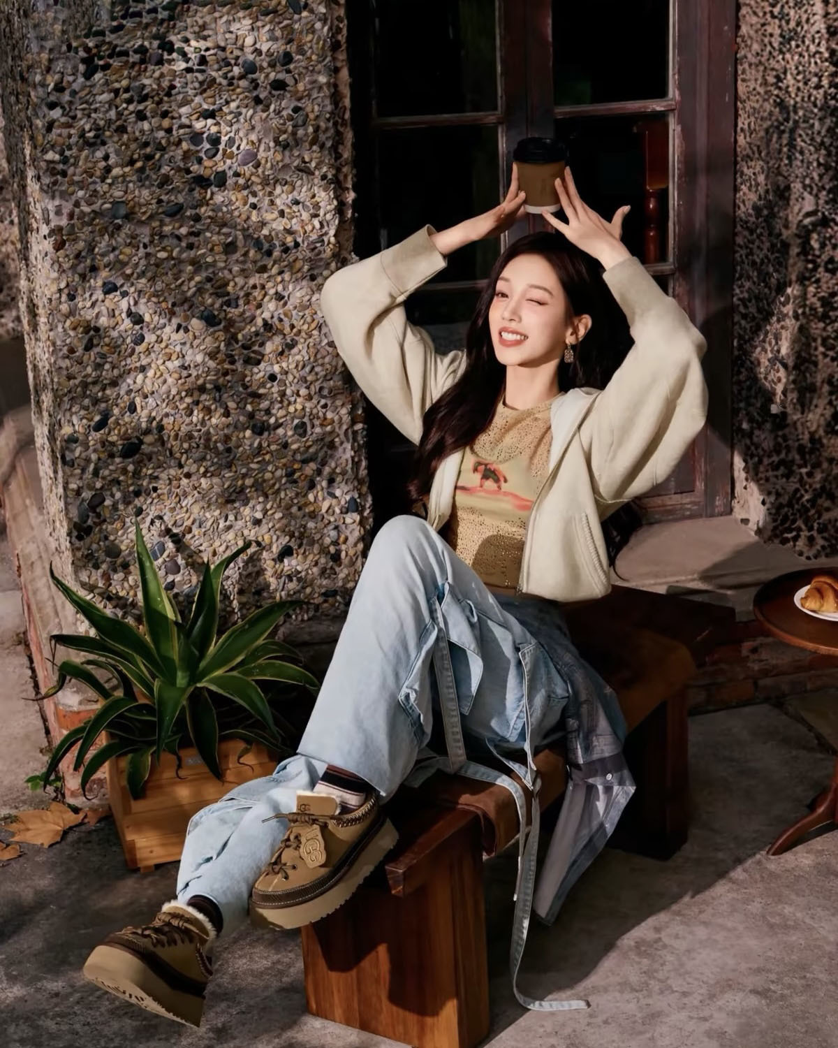 UGG SLIPPER EVOLUTION 🍪 COOKIE系列 曲奇 餅乾鞋 包頭鞋 穆勒鞋 懶人鞋 厚底 增高 宋雨琦代言同款 女鞋 1180361 / 預購