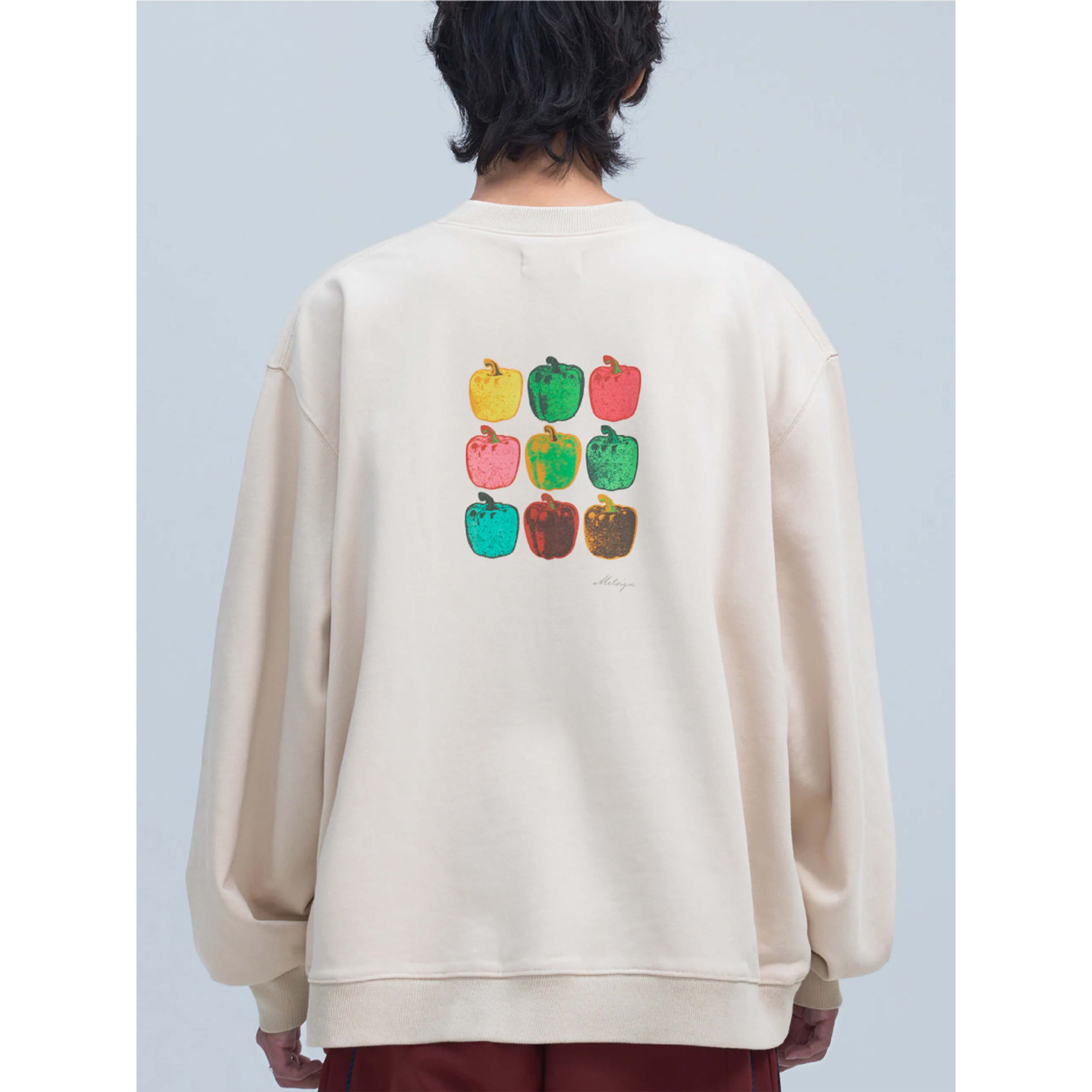 MELSIGN Bell Pepper Veggie Sweater 甜椒大學Tee