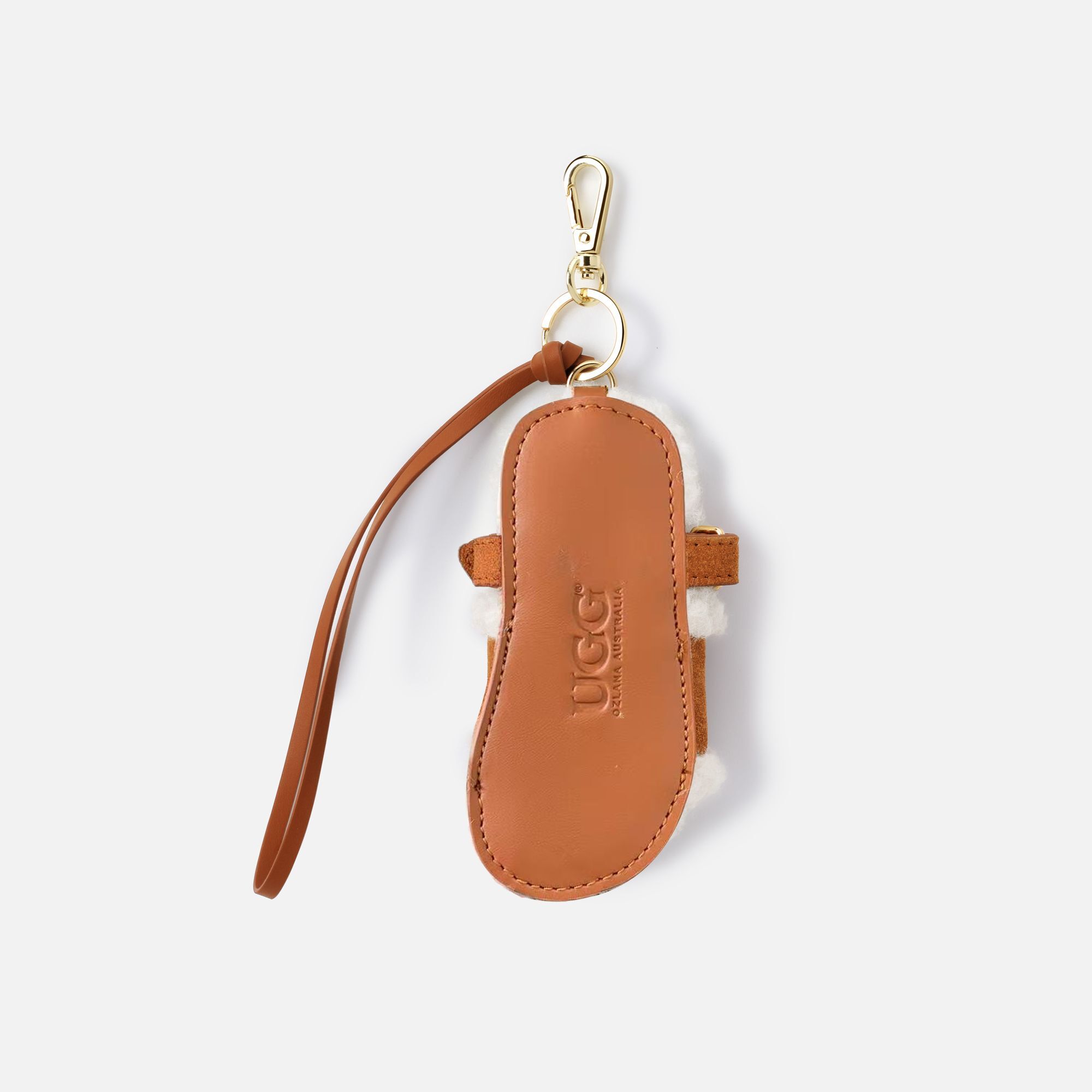 UGG 26AW Ozlana Estela Shearling Slipper Keychain