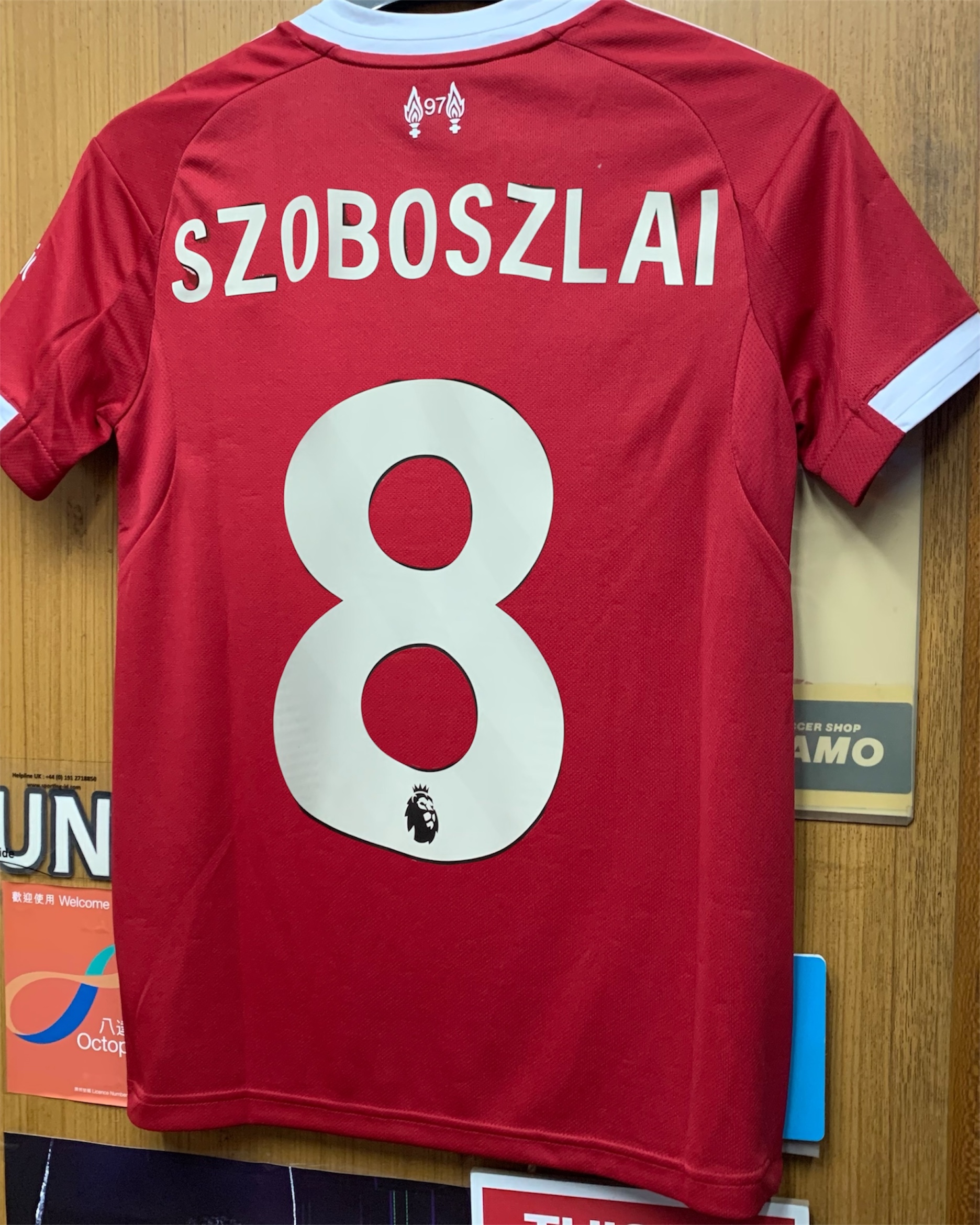2025 Liverpool Womens Home Shirt with 8 SZOBOSZLAI