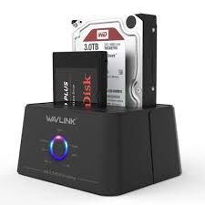 Wavlink WL-ST334UA 雙槽 SATA 硬碟離線對拷外接座