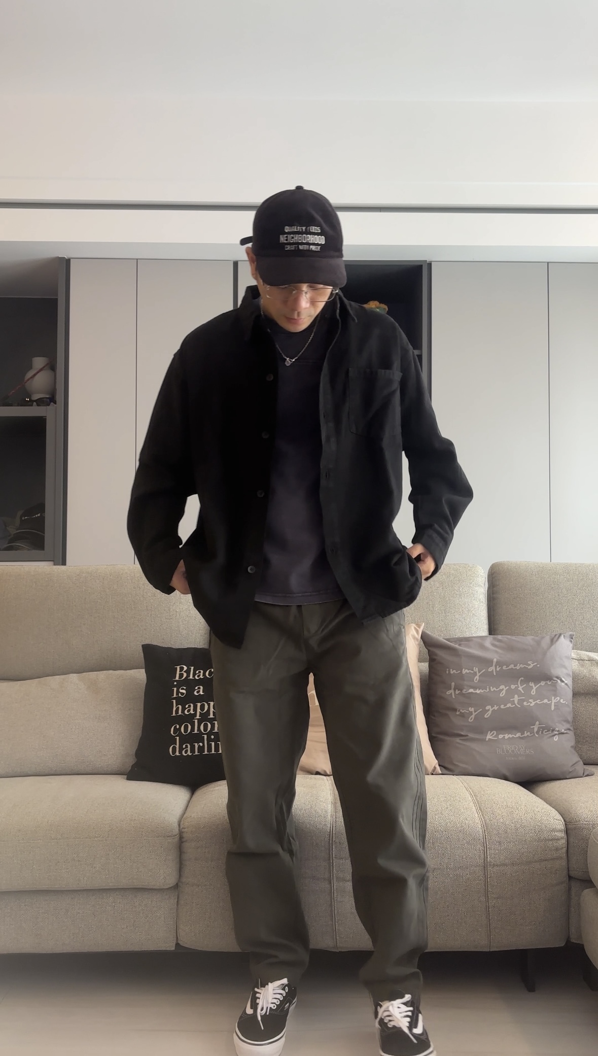 牛仔襯衫