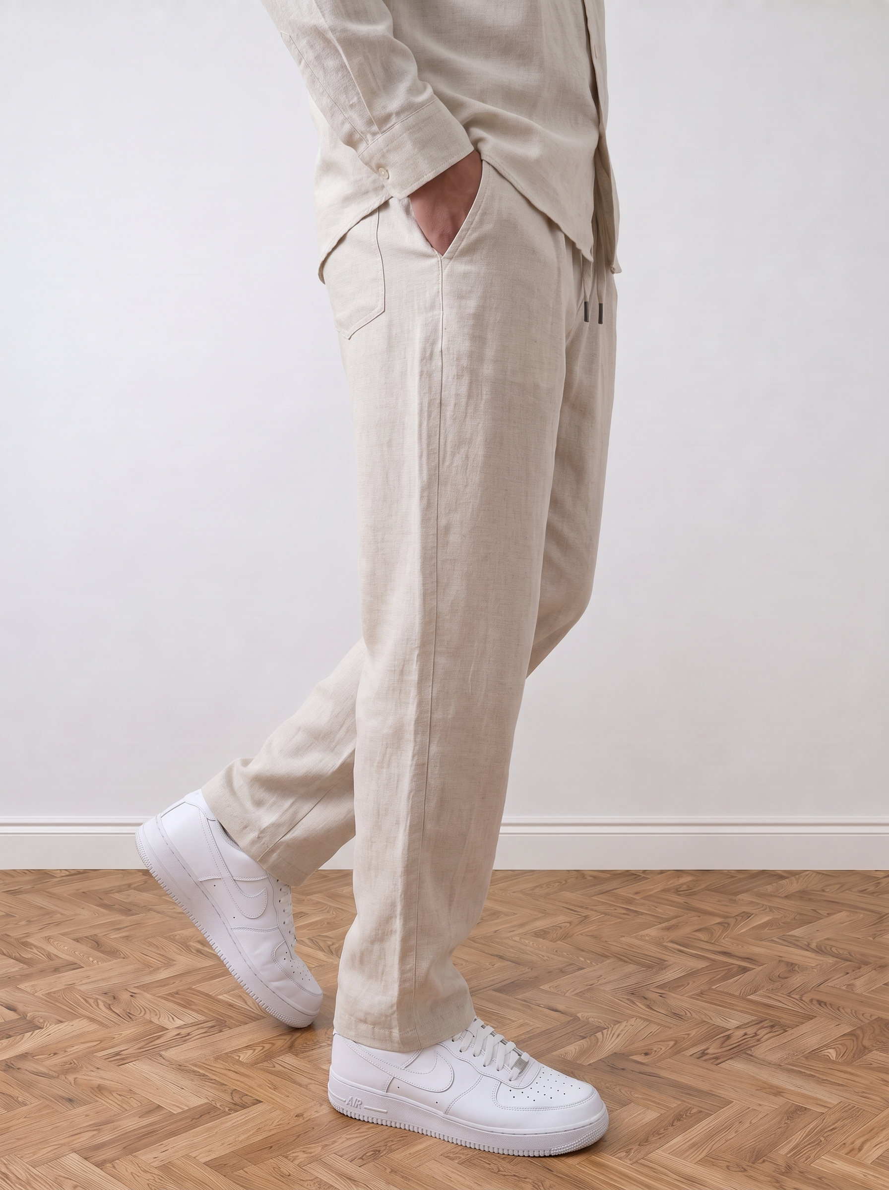[1atm]  LUXE Linen Pants project-074 design™ by 1atm