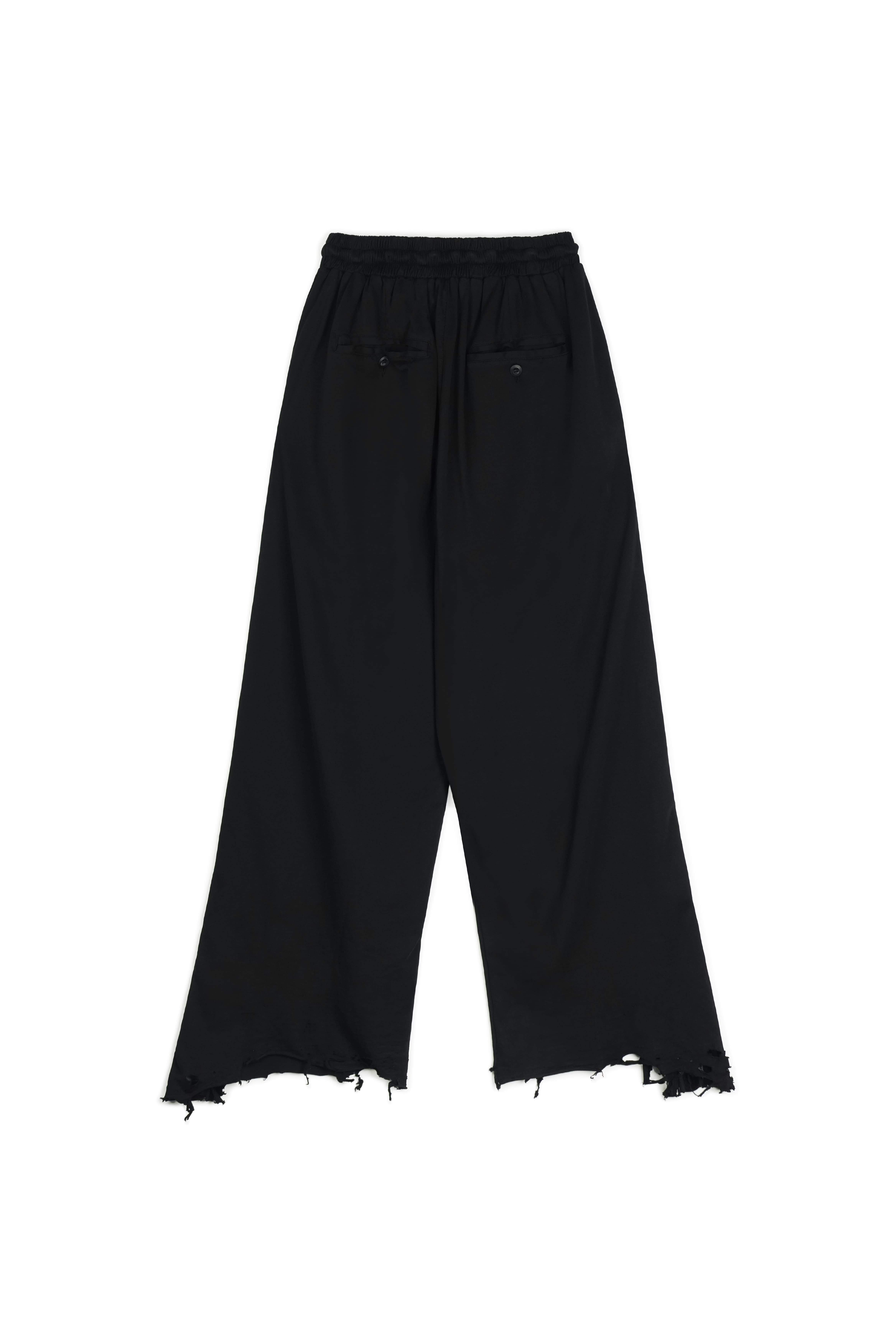 Protocol Index｜Tuxedo Jersey Sweatpants (Black)