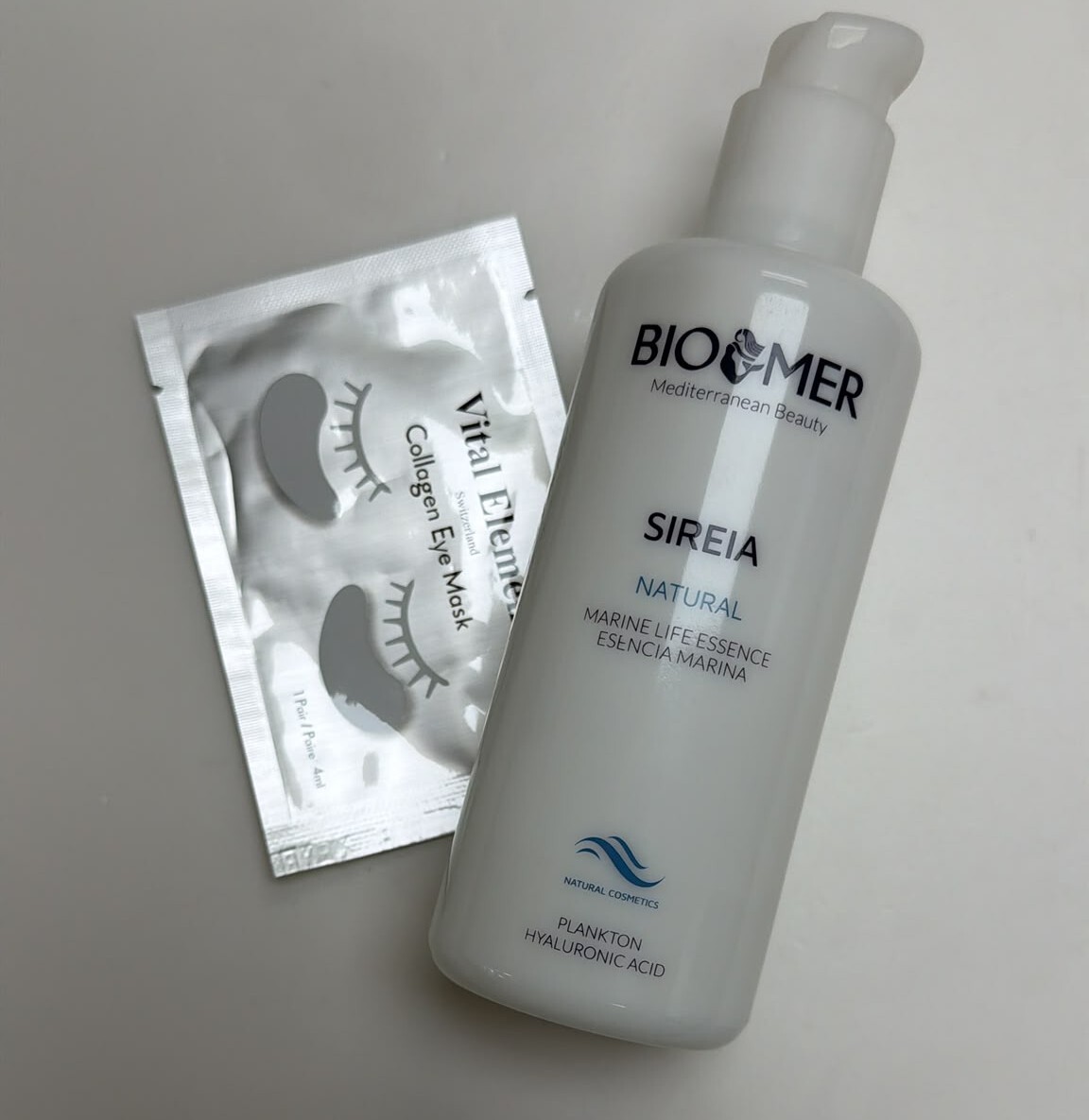 關鍵字 E22 – BIOMER sireia natural marine life essence 50ml + VE eye mask x1 優惠價$188