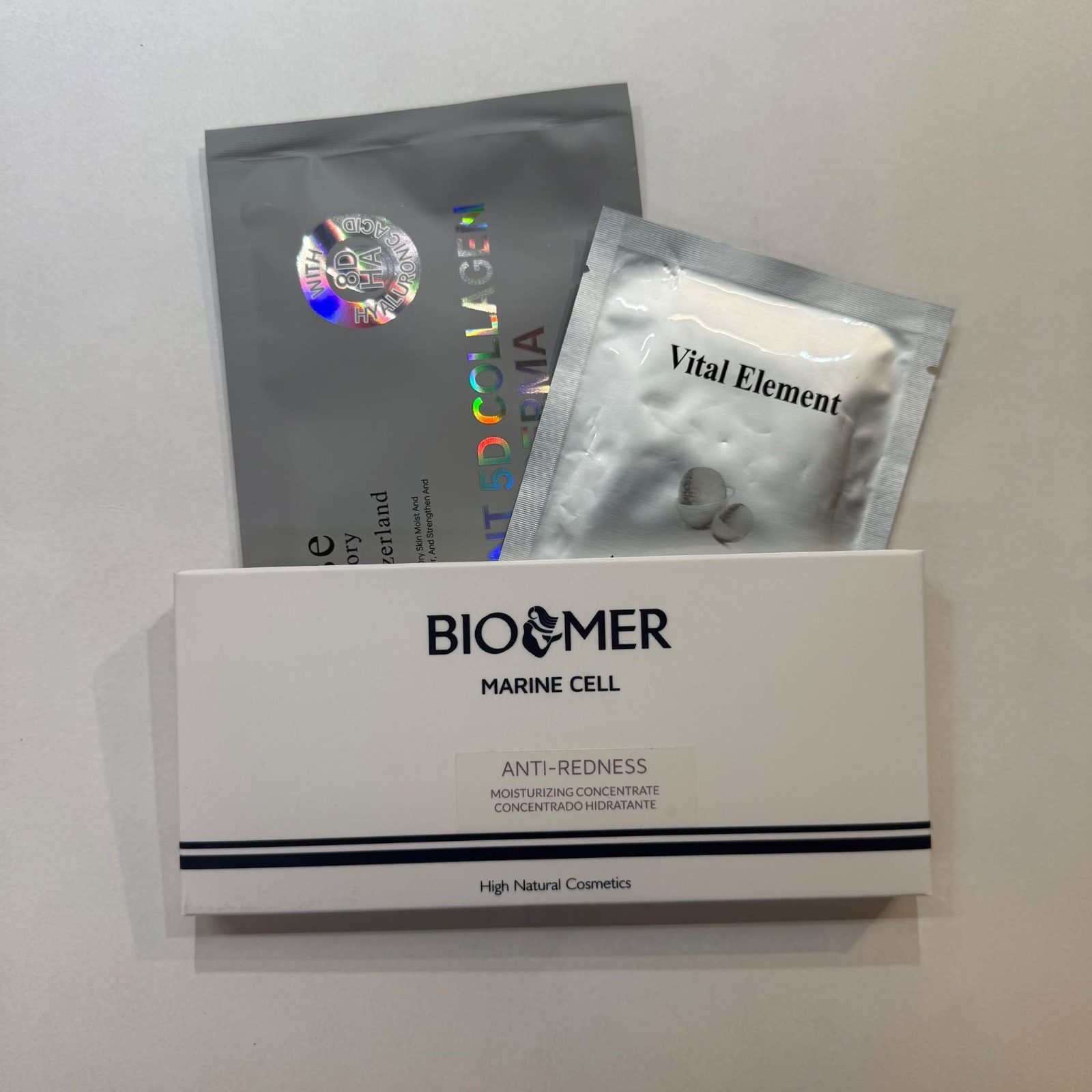 關鍵字 E20 – BIOMER marine cell anti-redness moisturizing concentrate + mask x2優惠價$428