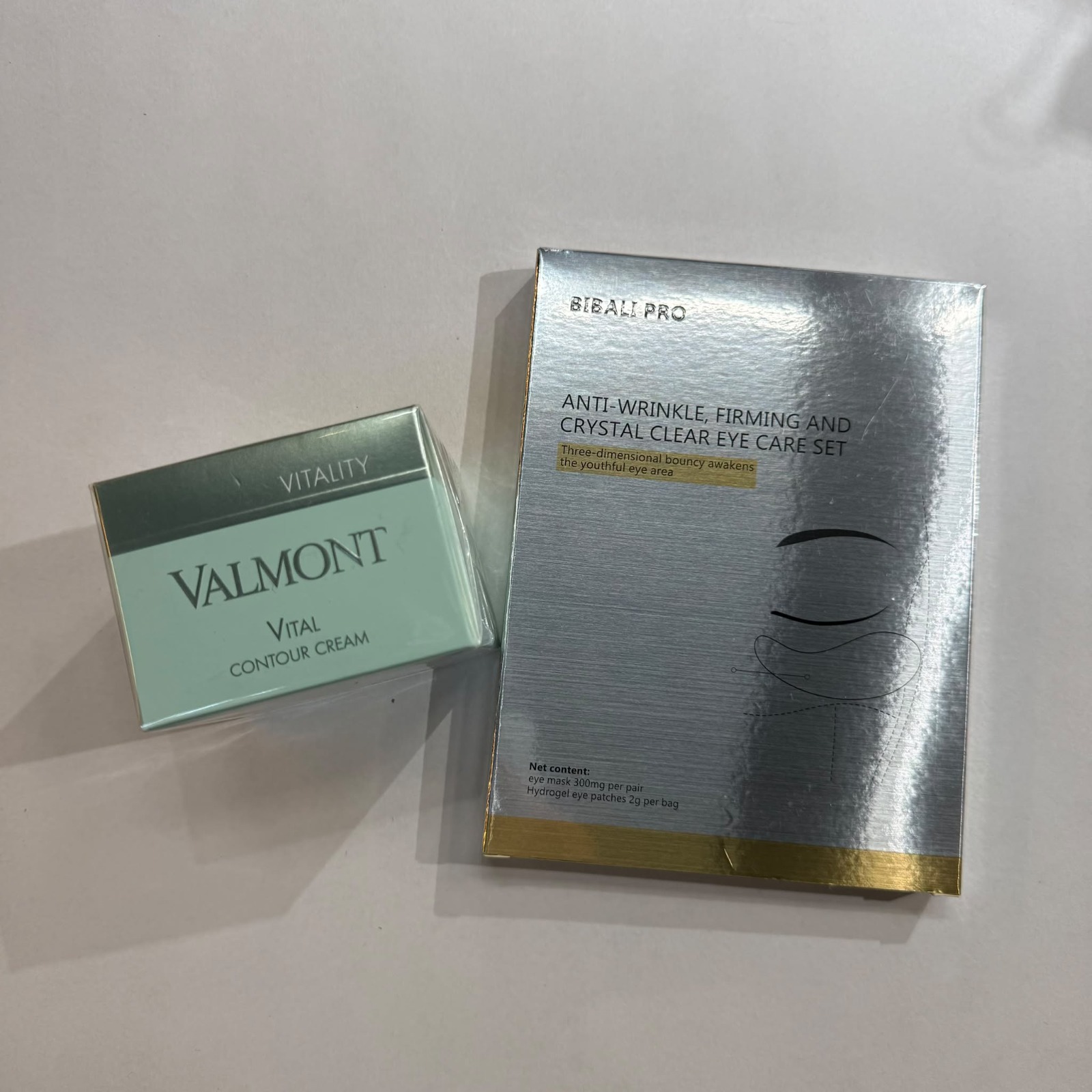 關鍵字 E8 – VALMONT vital contour cream + Bibali pro eye care set優惠價$850