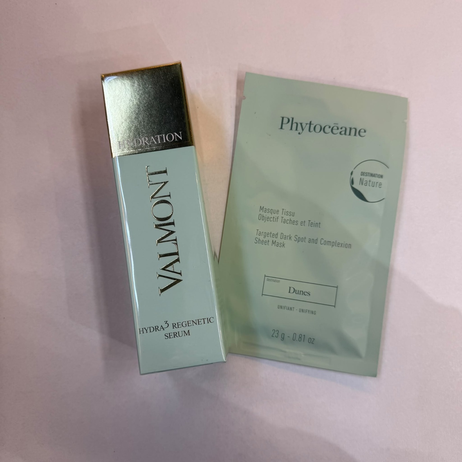 關鍵字 E7 – VALMONT hydra3 regenetic serum + phytoceane mask x1 優惠價$998