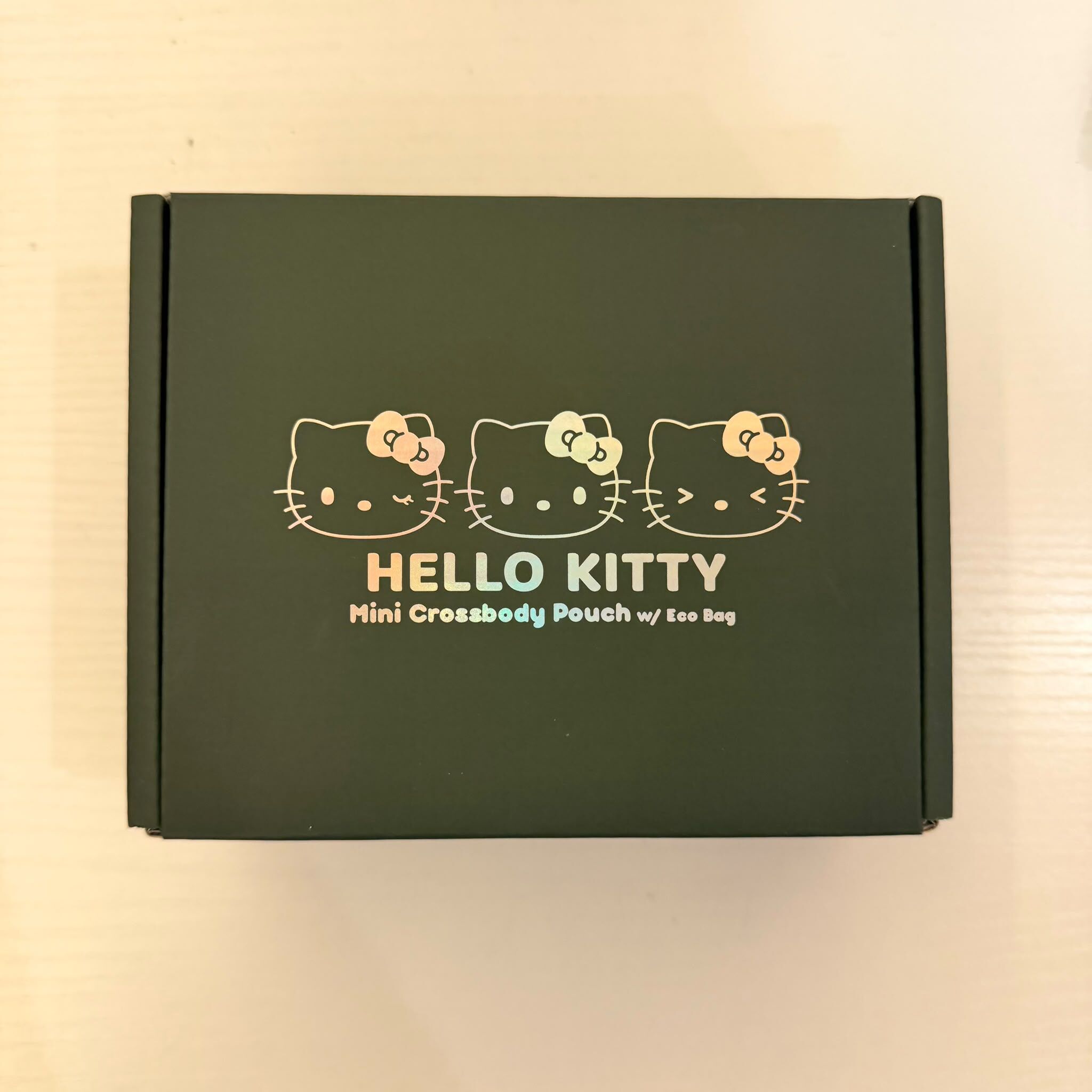 關鍵字 E26 – HELLO KITTY mini crossbody pouch w/ eco bag 優惠價$150