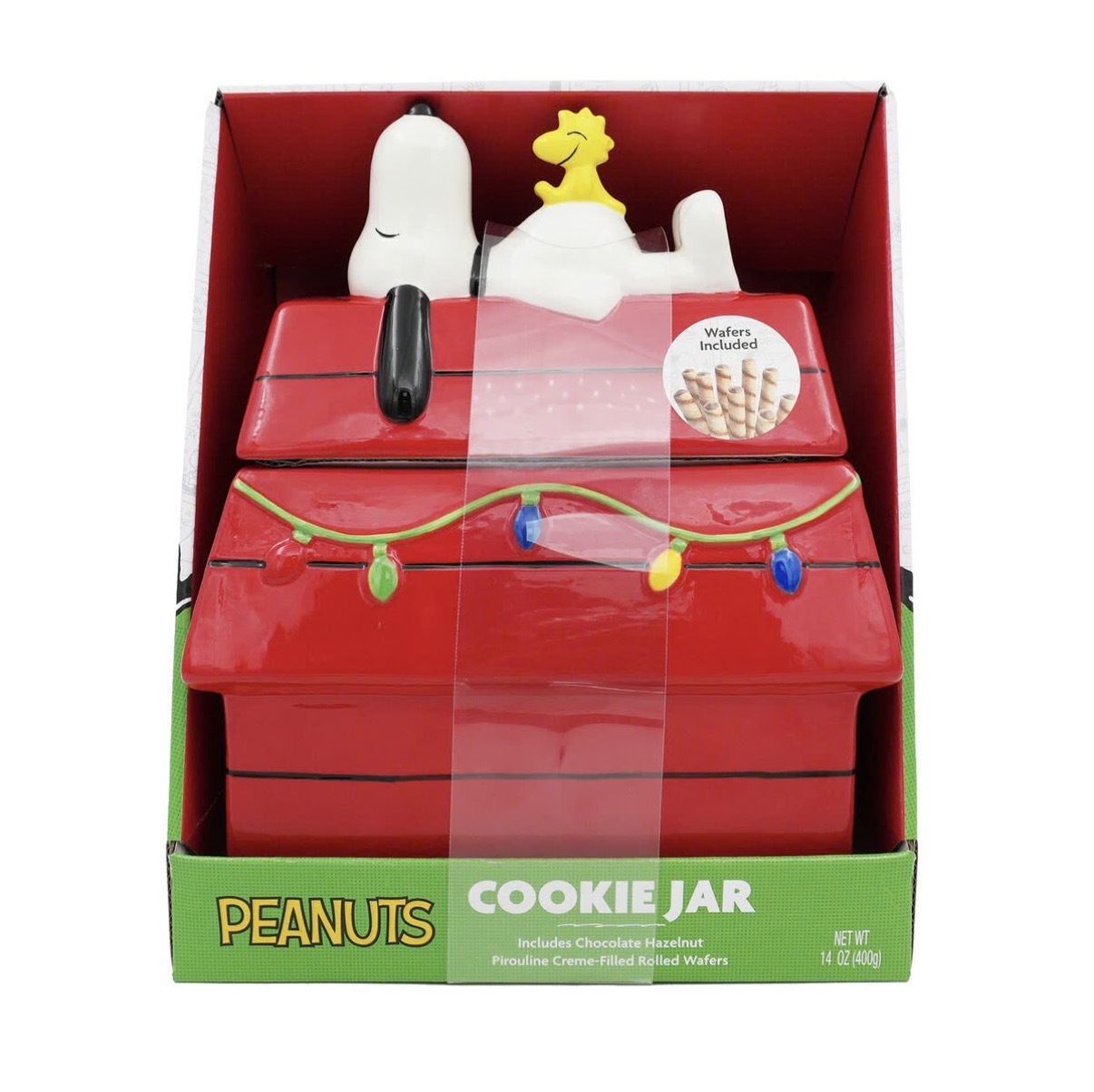 【Costco限定】JP 聖誕限定 x Snoopy 陶瓷屋型連窩夫脆卷 1809 TK261009