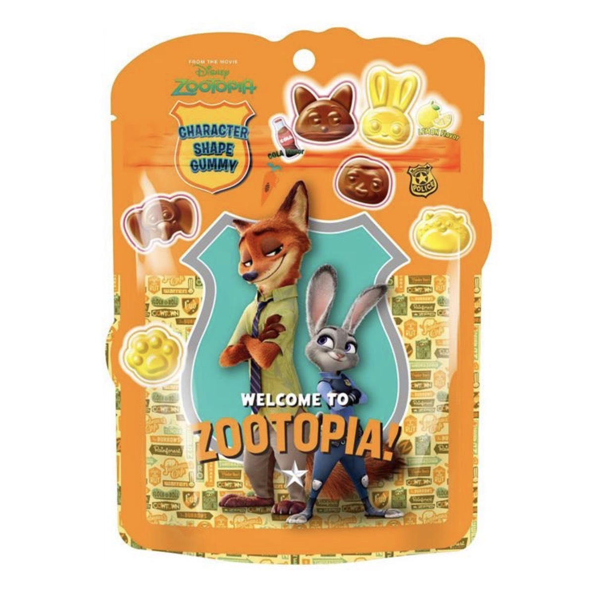 JP Zootopia 造型立體軟糖 可樂味 60g 8288 TK261009