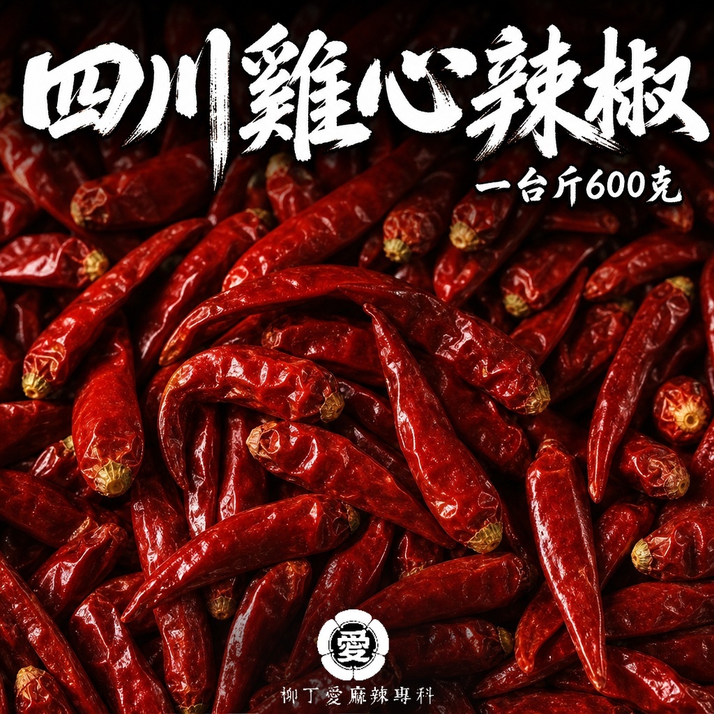 四川雞心辣椒 一台斤600g【P606】