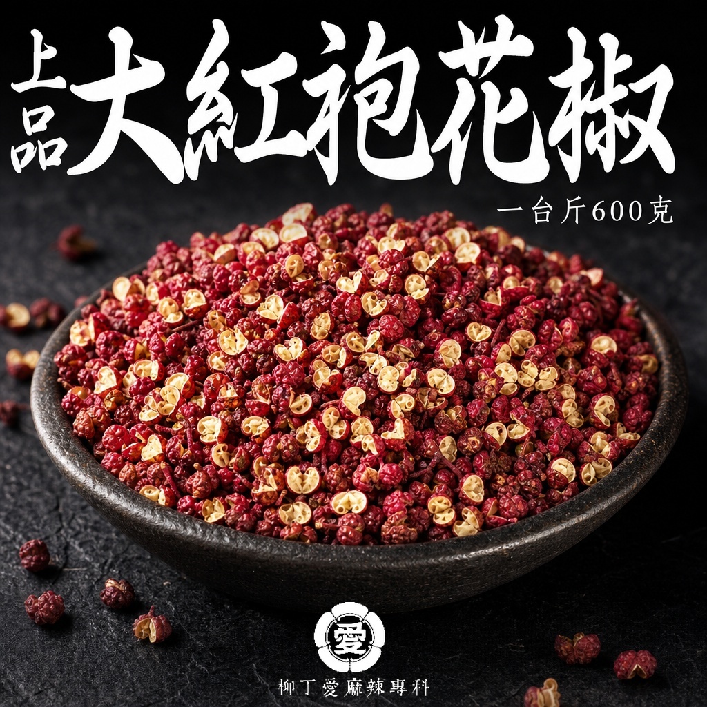 上品大紅袍花椒 一台斤600g【P804】