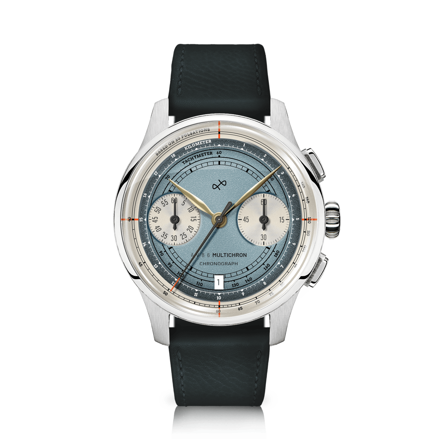 1934 Multichron - Steel/Sky Blue