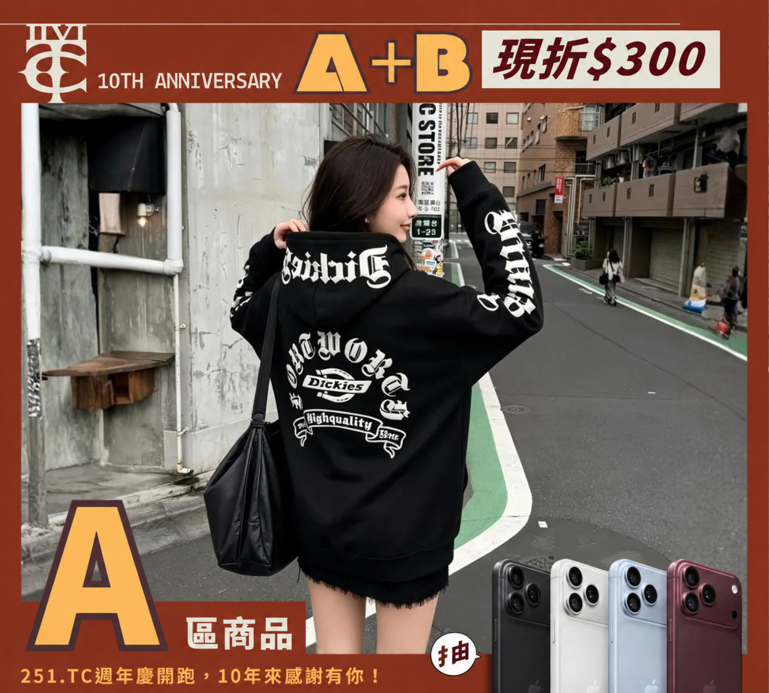 <搶先預購價-限量預購>Dickies 美式 復古 街頭 歌德字 風格 元素 克羅 寬鬆 個性 OVERSIZED 連帽外套 3色