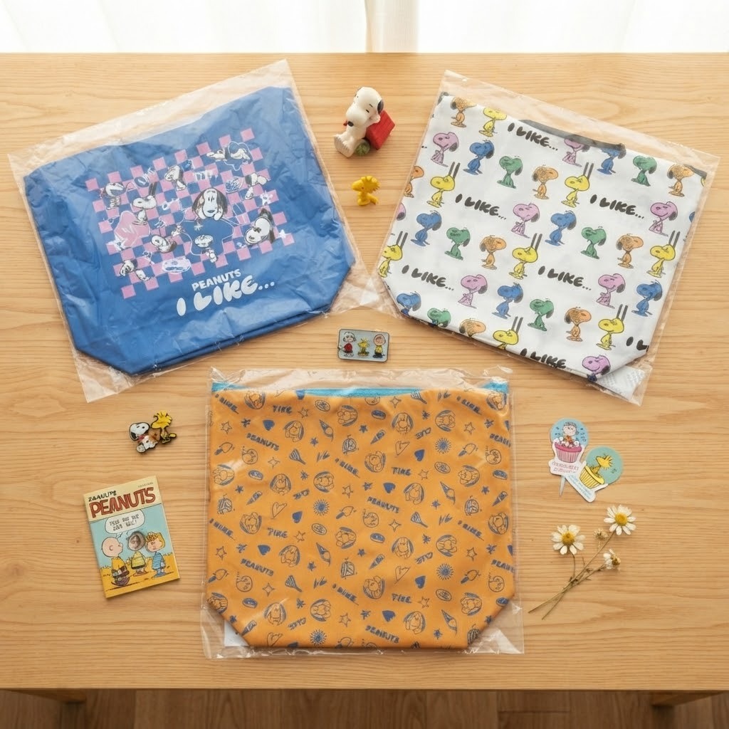 【最新發售】JP Snoopy x I Like 造型環保袋 4994 TK261009
