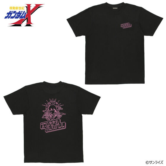 259660 Pbandai 預訂 2026/12月 機動新世紀ガンダムX ティファ・アディールシリーズ Tシャツ ブラック×ピンク