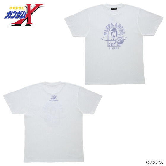 259661 Pbandai 預訂 2026/12月 機動新世紀ガンダムX ティファ・アディールシリーズ Tシャツ ホワイト×パープル
