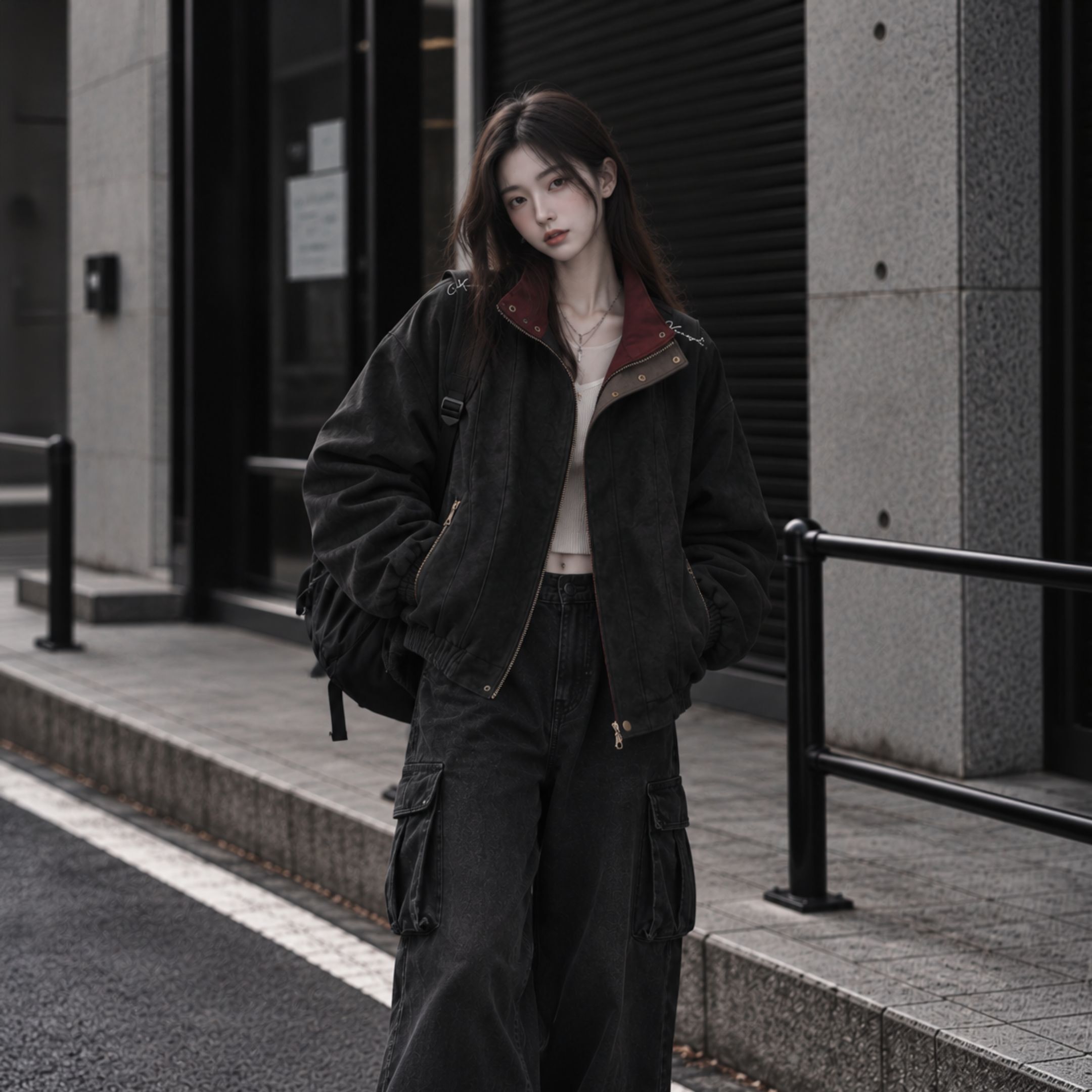 NICEDAY 服飾 代購 Kawasaki 秋冬 夾克 外套 防風外套 防風 復古 棕色 摩卡 灰黑 防寒 冬天 KS-MDBL7909-YH668