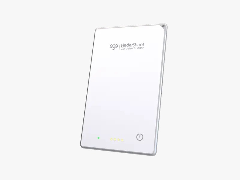 EGO FinderSheet 可再充電卡片形追蹤器 (Apple Find My 認證)
